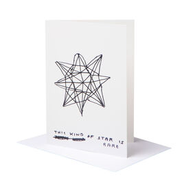 David Shrigley Untitled (Star) Christmas card (pack of 6)